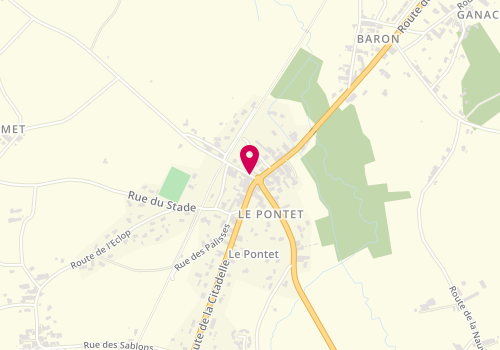 Plan de LAMBOURG Mélanie, 26 Route des Moulins, 33390 Eyrans