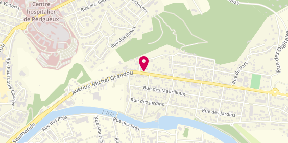 Plan de BLASTRE Sandrine, 79 Rue Michel Grandou, 24750 Trélissac