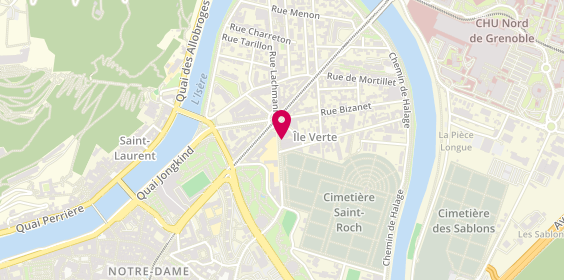 Plan de GARNIER SANTI Clémence, 5 Bis Rue Aimon de Chisse, 38100 Grenoble