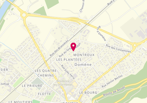 Plan de PORTELLA Jean Antoine, 31 Rue de Montroux, 38420 Domène