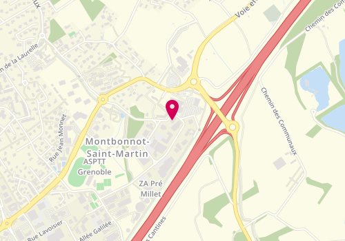 Plan de PEYRON Sonia, 895 Rue Aristide Berges, 38330 Montbonnot-Saint-Martin