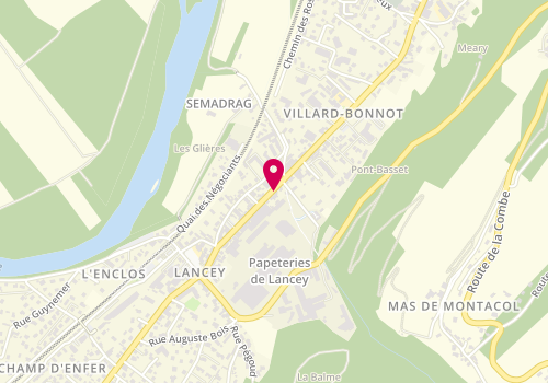 Plan de LAPRESA Yoan, 3 Avenue Aristide Berges, 38190 Villard-Bonnot