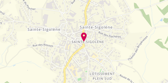 Plan de FRANCAIS Rodolphe, 14 Rue Notre Dame des Anges, 43600 Sainte-Sigolène