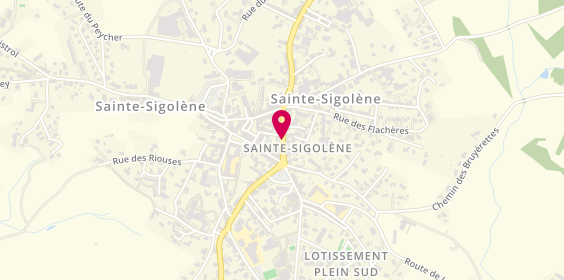 Plan de DELOLME Julian, Rue Notre Dame des Anges, 43600 Sainte-Sigolène