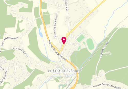 Plan de DEMONTPION Christine, Les Armagnacs, 24460 Château-l'Évêque