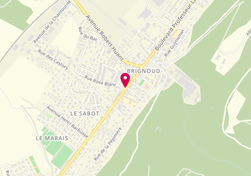 Plan de GRUMIAUX Coralie, 32 Boulevard de la Liberation, 38190 Villard-Bonnot