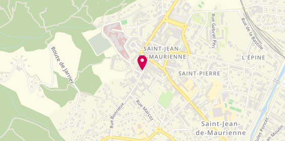 Plan de VERNEY Charlène, 10 Rue des Ecoles, 73300 Saint-Jean-de-Maurienne