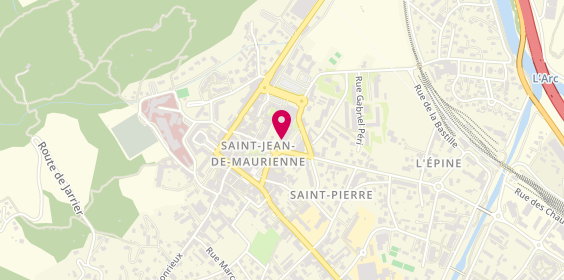 Plan de MARES Marion, 165 Place le Forum, 73300 Saint-Jean-de-Maurienne
