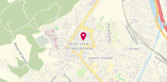 Plan de BLANC-PANINI Béatrice, 128 le Forum, 73300 Saint-Jean-de-Maurienne