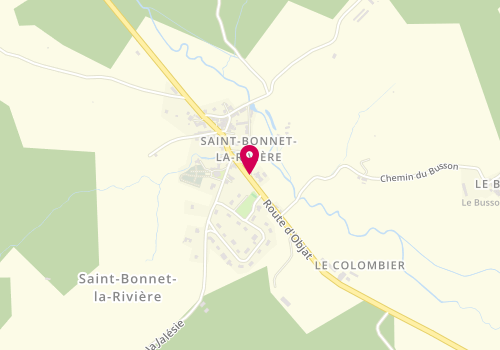 Plan de ZANETTI Sophie, 11 Route d'Objat, 19130 Saint-Bonnet-la-Rivière