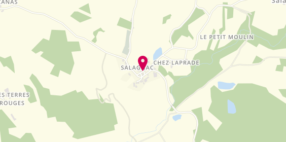 Plan de BEASSE Murielle, Le Bourg, 24160 Salagnac