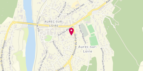 Plan de FANGET Valérie, 23 Avenue du Forez, 43110 Aurec-sur-Loire