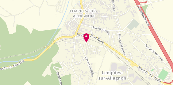 Plan de BONNAFOUX Romain, 3 Rue de la Prade, 43410 Lempdes-sur-Allagnon