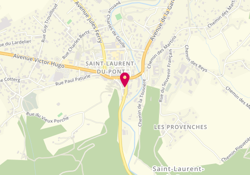Plan de BONNEFOND Renaud, 20 Avenue de la Grande Chartreuse, 38380 Saint-Laurent-du-Pont