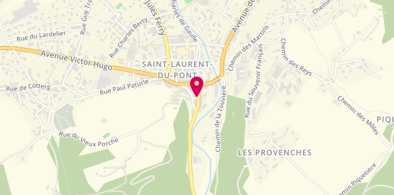 Plan de ARNOLDI Fabienne, 20 Avenue de la Grande Chartreuse, 38380 Saint-Laurent-du-Pont