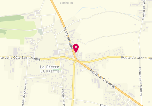 Plan de LAISNEY Mathieu, 40 Chemin de Hury, 38260 La Frette
