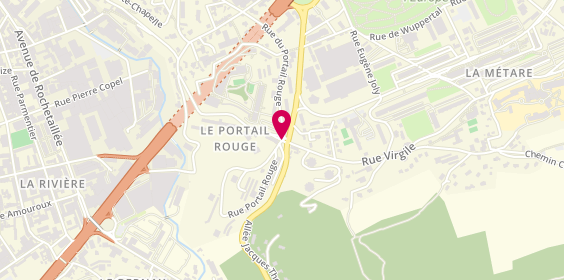 Plan de FRISON Pierre, 118 Rue Crozet Boussingault, 42100 Saint-Étienne