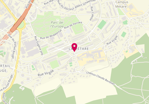 Plan de RABATEL Darlene, 7 Rue Theodore de Banville, 42000 Saint-Étienne