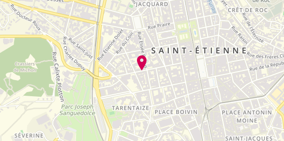 Plan de FAYOLLE Nassima, 30 Rue Aristide Briand et Paix, 42000 Saint-Étienne