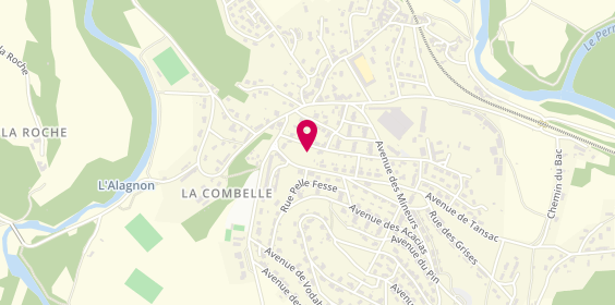 Plan de PRUGNE Marielle, 4 Rue Ambroise Croizat, 63570 Auzat-la-Combelle