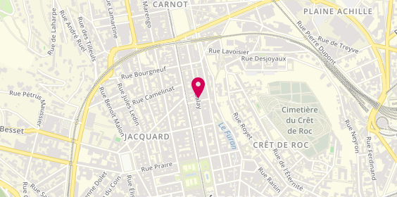 Plan de ZITOUNI Soufiane, 30 Rue Balay, 42000 Saint-Étienne