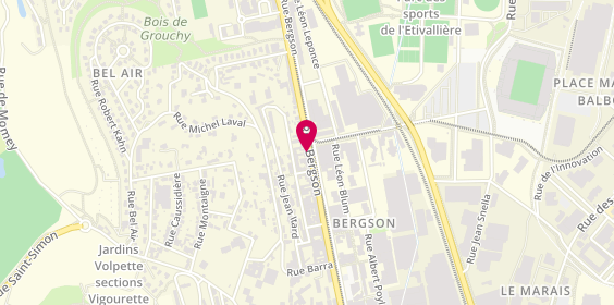 Plan de GIRY Rachel, 147 Rue Bergson, 42000 Saint-Étienne
