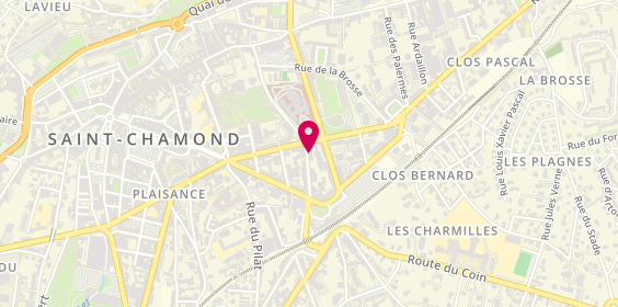Plan de REY Yohann, 13 Bis Rue Dugas Montbel, 42400 Saint-Chamond