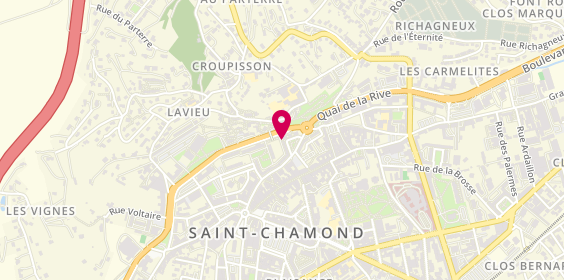 Plan de BEAL Etienne, 5 Place des Fours Banaux, 42400 Saint-Chamond