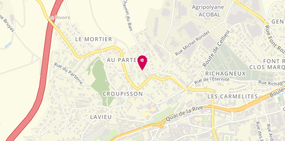 Plan de PROST Sophia, Rue du Serment du Jeu de Paume, 42400 Saint-Chamond