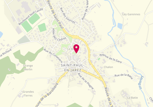 Plan de LAMOTHE Loïc, 95 Place du Suel, 42740 Saint-Paul-en-Jarez