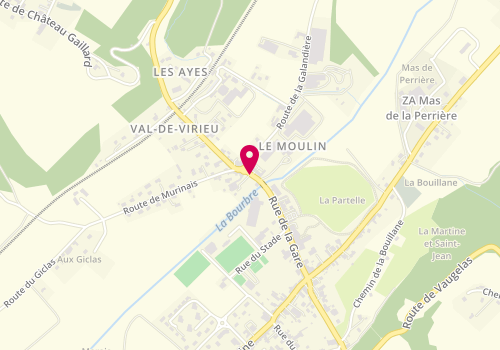 Plan de POLIZZI Estelle, 40 D Place de la Guinguette, 38730 Val-de-Virieu