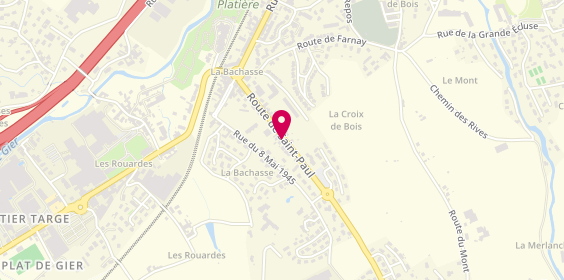 Plan de BELMOUNES Fouad, 22 Route de Saint Paul, 42740 Saint-Paul-en-Jarez