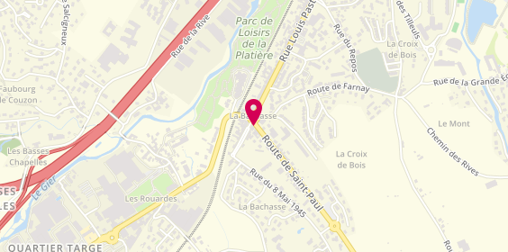 Plan de AOUINE Hafid, 2 Route de Saint Paul, 42740 Saint-Paul-en-Jarez