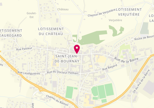 Plan de DELAGNES Maité, 62 Rue de la Republique, 38440 Saint-Jean-de-Bournay