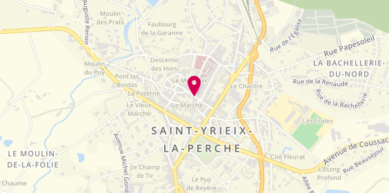 Plan de PORCHER Céline, 17 Rue Victor Hugo, 87500 Saint-Yrieix-la-Perche