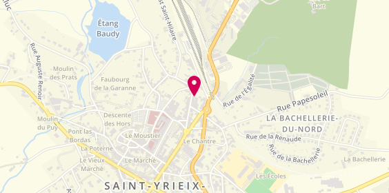 Plan de DAUBISSE Isabelle, 17 Avenue Gambetta, 87500 Saint-Yrieix-la-Perche