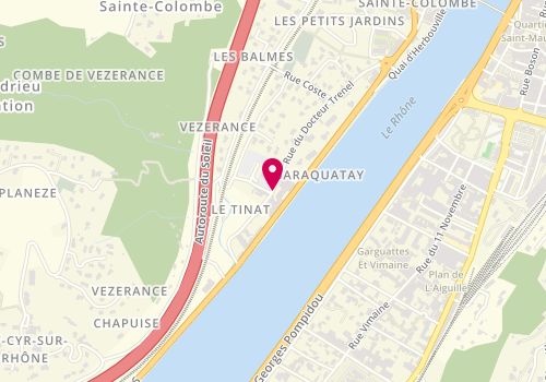 Plan de NASRI Badia, 575 Rue du Docteur Trenel, 69560 Sainte-Colombe