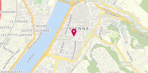Plan de PERRIN Lucie, 18 Place Miremont, 38200 Vienne
