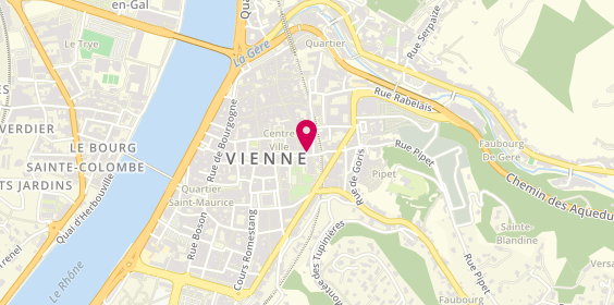 Plan de GLINKA Isabelle, 9 Rue de la Charite, 38200 Vienne