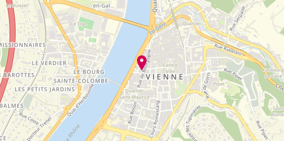 Plan de DUBOEUF Blandine, 42 Rue de Bourgogne, 38200 Vienne