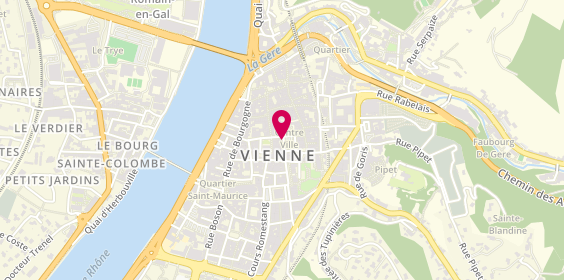 Plan de MARTEAU Solène, 12 Place Francois Mitterand, 38200 Vienne