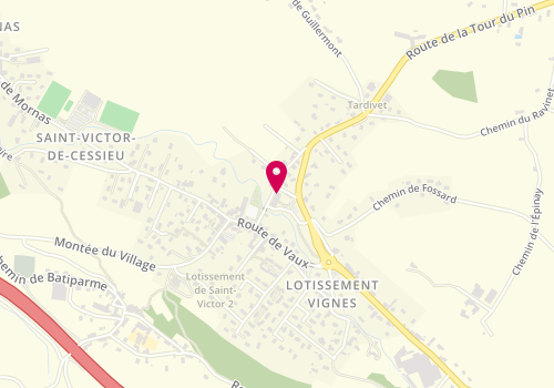 Plan de VIDAL Eric, 110 Chemin Cartailler, 38110 Saint-Victor-de-Cessieu