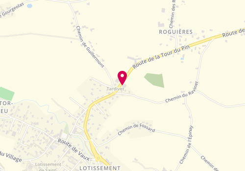 Plan de MEUNIER-RIVIERE Perrine, 796 Route de la Tour du Pin, 38110 Saint-Victor-de-Cessieu