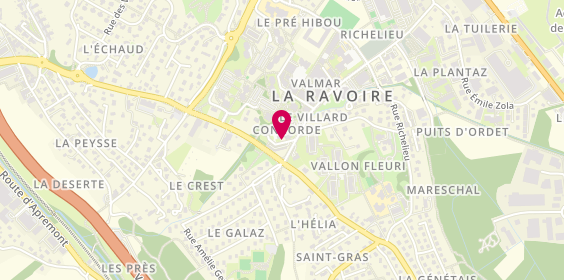Plan de MAGNIN Karine, 2 Rue du Villard, 73490 La Ravoire