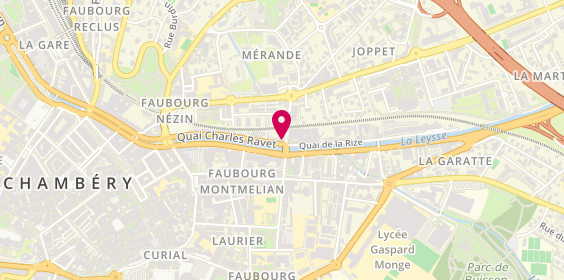 Plan de PETIT Charline, 125 Avenue de Bassens, 73000 Chambéry