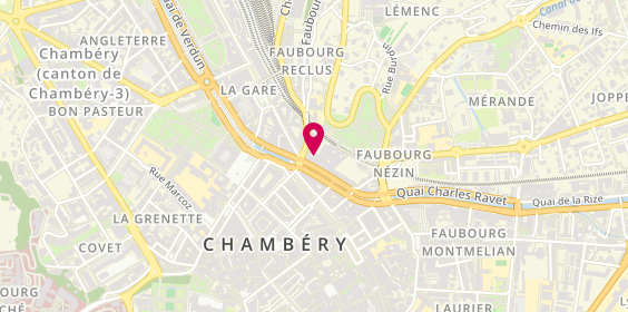 Plan de MOUNIB Anissa, 14 A Faubourg Reclus, 73000 Chambéry