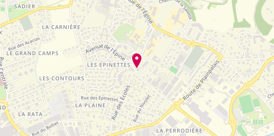 Plan de ANCENAY Benoît, 52 Place des Tournelles, 73230 Saint-Alban-Leysse