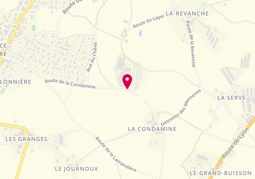 Plan de LAVAIRE Noémie, 707 Route de la Condamine, 69440 Chabanière