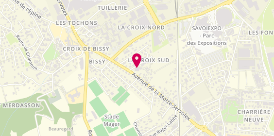 Plan de LÉONE Karen, 56 Rue des Bissières, 73000 Chambéry