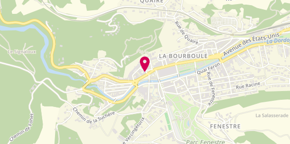 Plan de RIVET Elise, 60 Place de la Victoire, 63150 La Bourboule